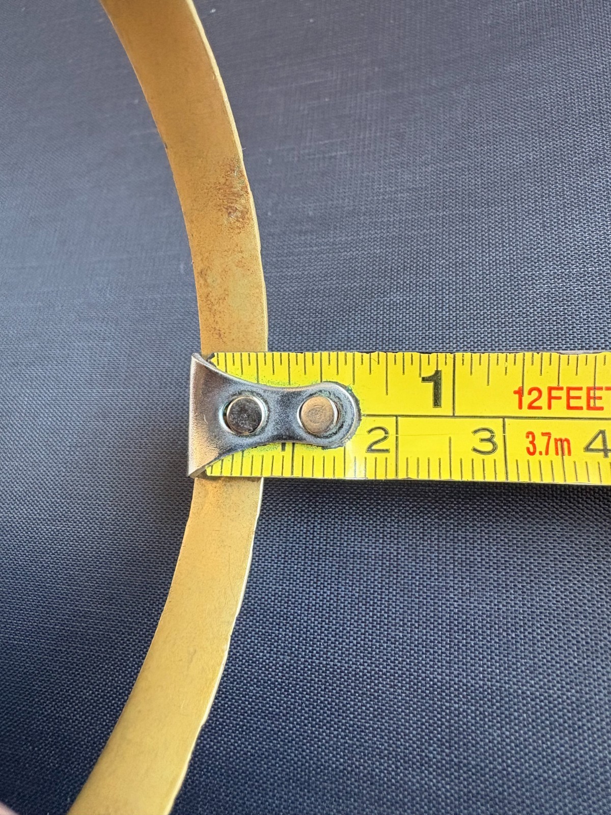 Vintage Handmade Brass Berber Moroccan Bracelet Old Tribal Ethnic Bangle
