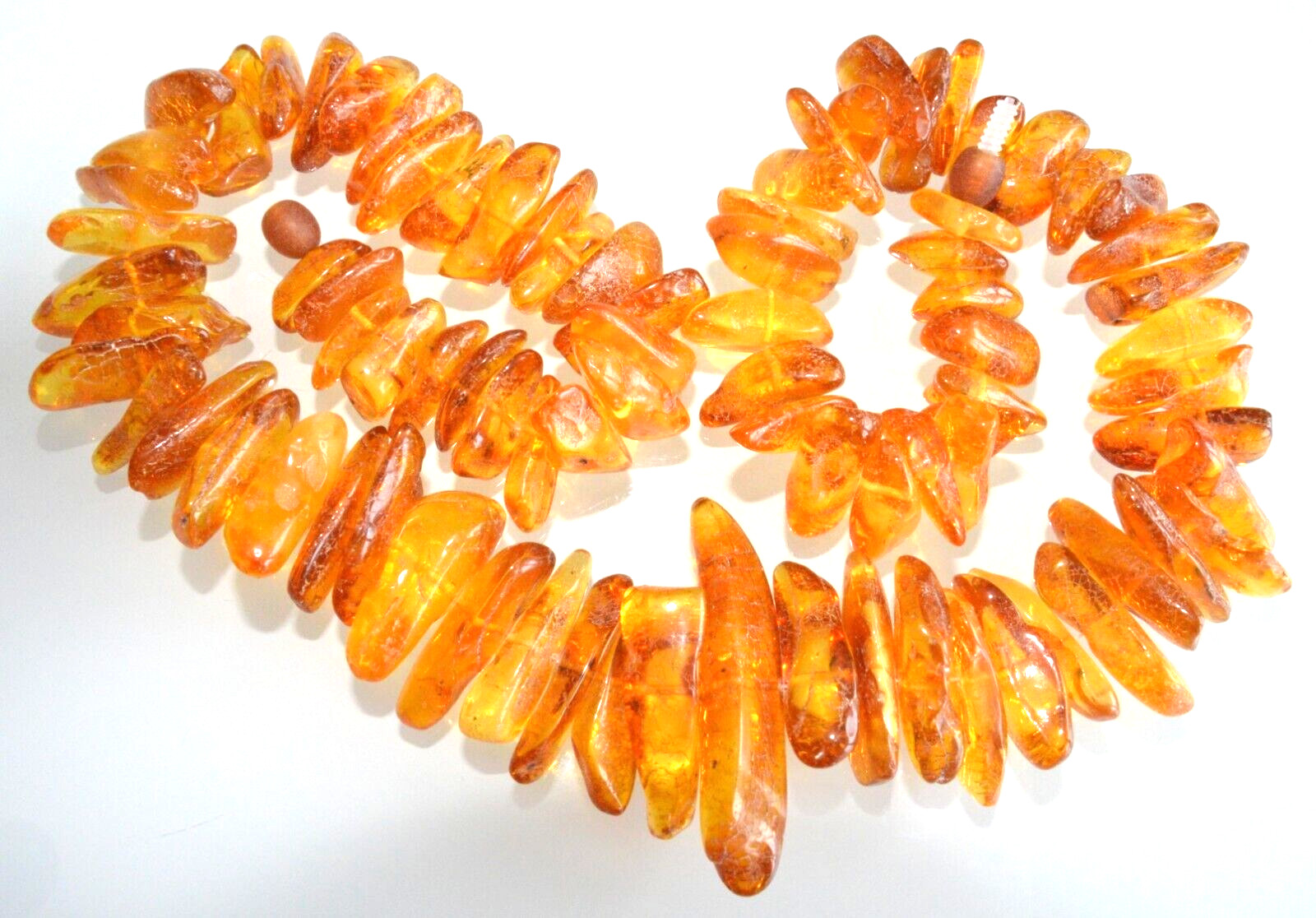 72gr RUSSIAN SOVIET BALTIC AMBER BEAD NECKLACE 琥珀 BRACELET STONE PENDANT EARRING
