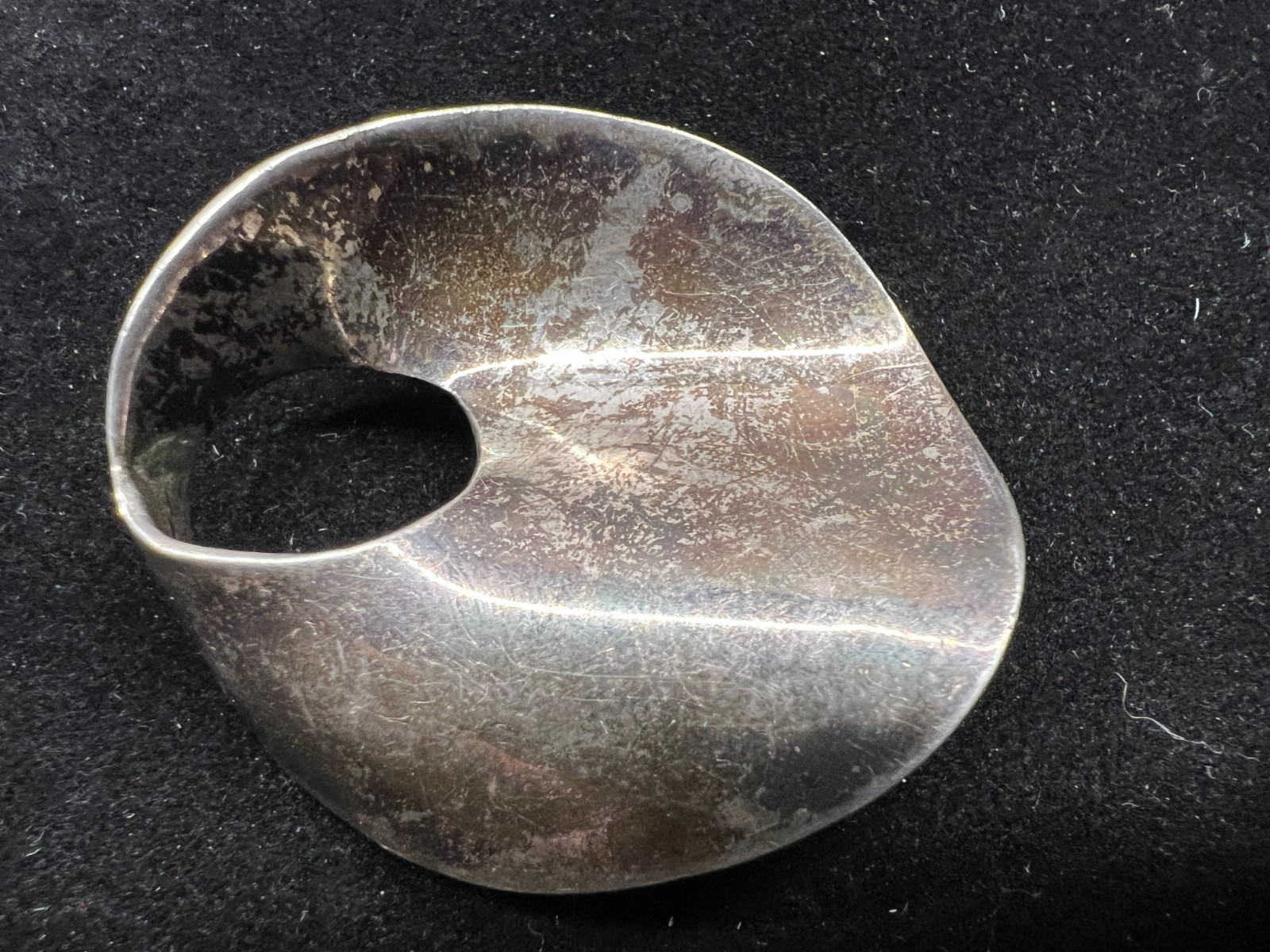 Mexico Modenist Sterling Silver Pin **pin clasp bad, repurpose?** 19.8 grams
