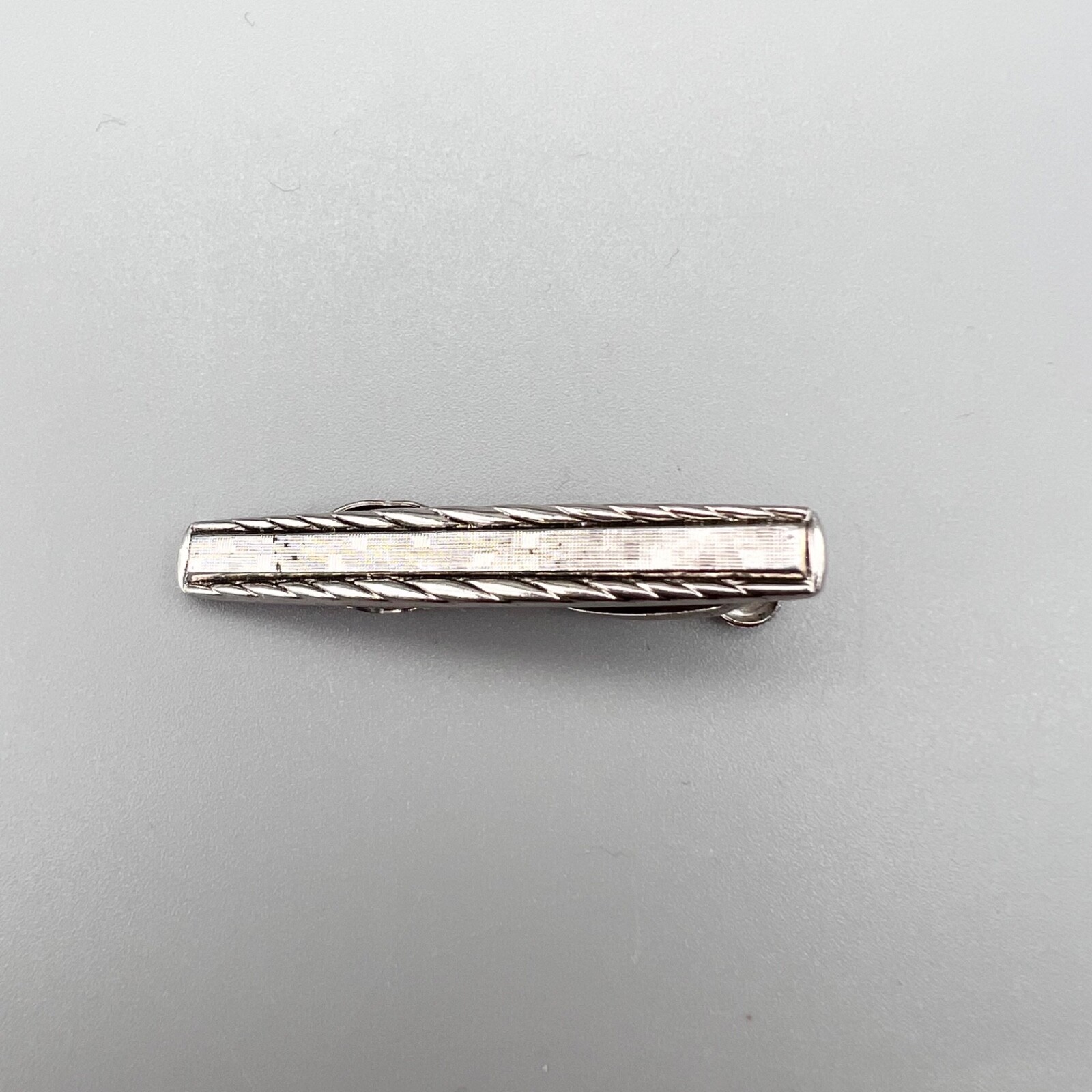 VTG Tie Bar Tie Clip Gold/ Silver Tone Men’s Business Casual & Collar Pin 4 Pc