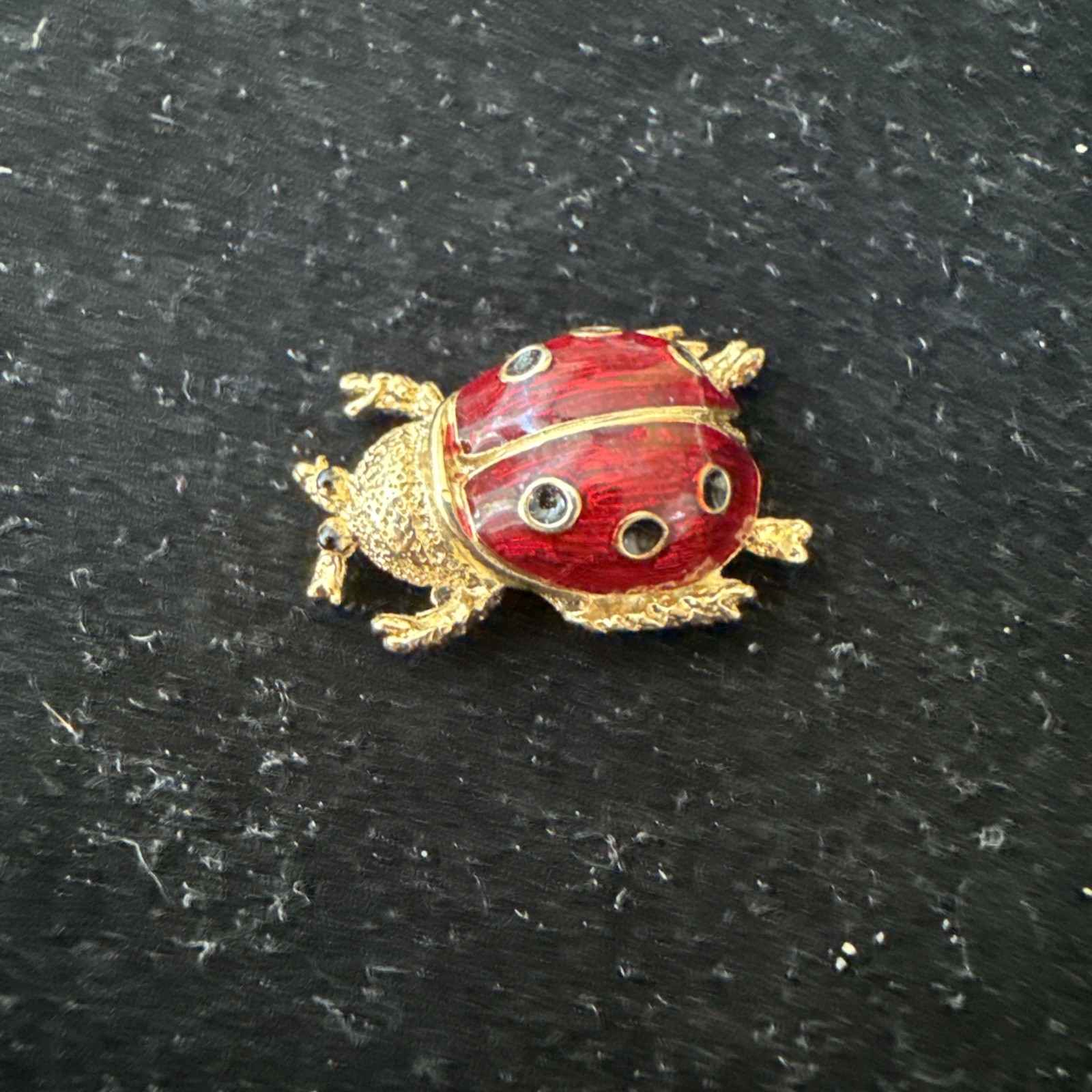Lady Bug Pin Super Cute MCM 3/4”