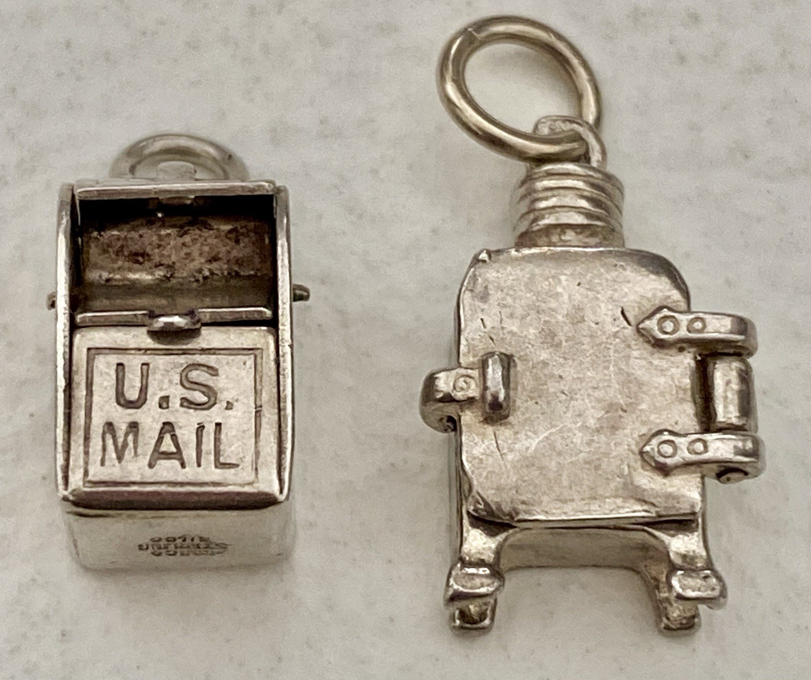 Vintage Sterling Silver Moving Mechanical Articulated Charms YOU CHOOSE