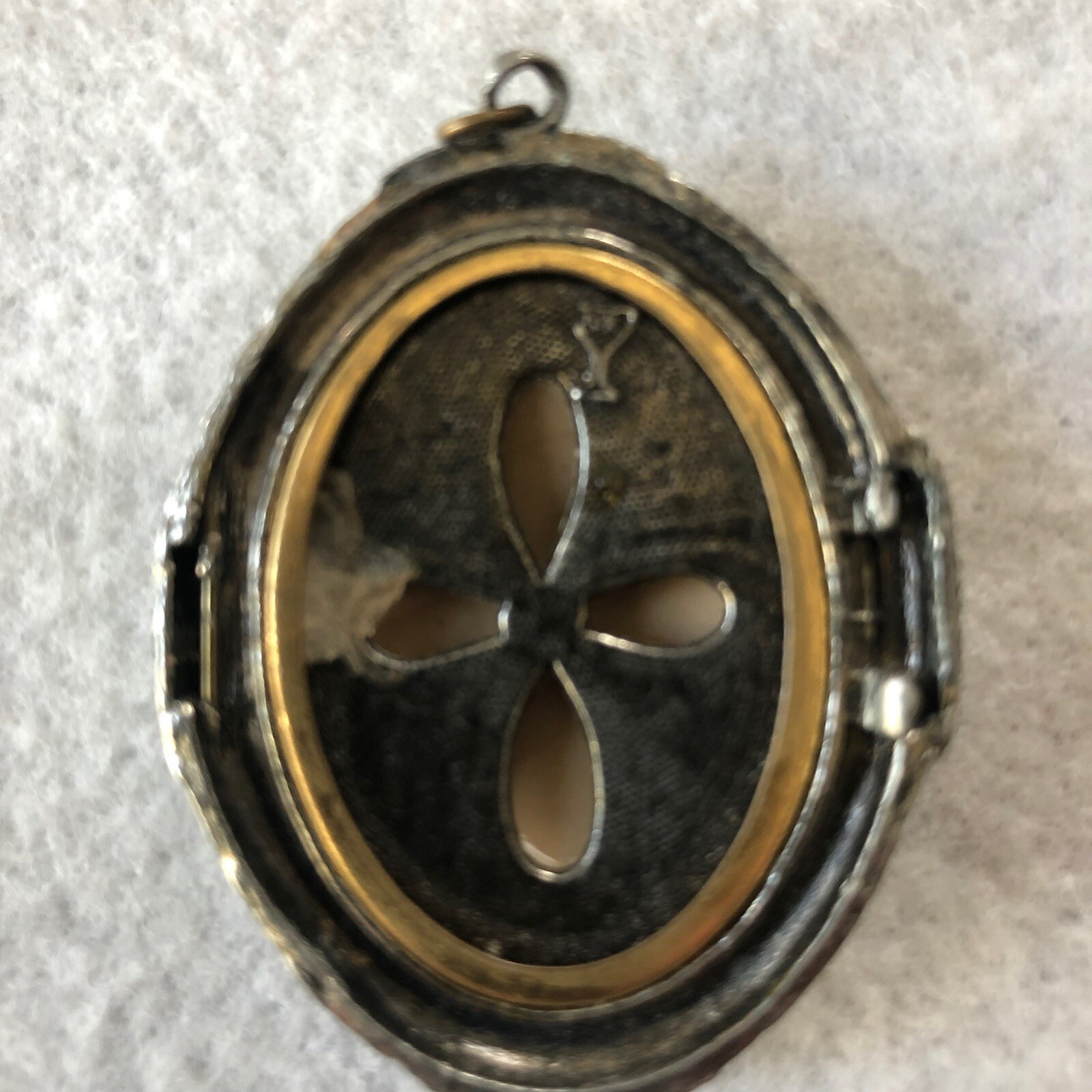Cameo Pendant New England Glass Works 1930’s