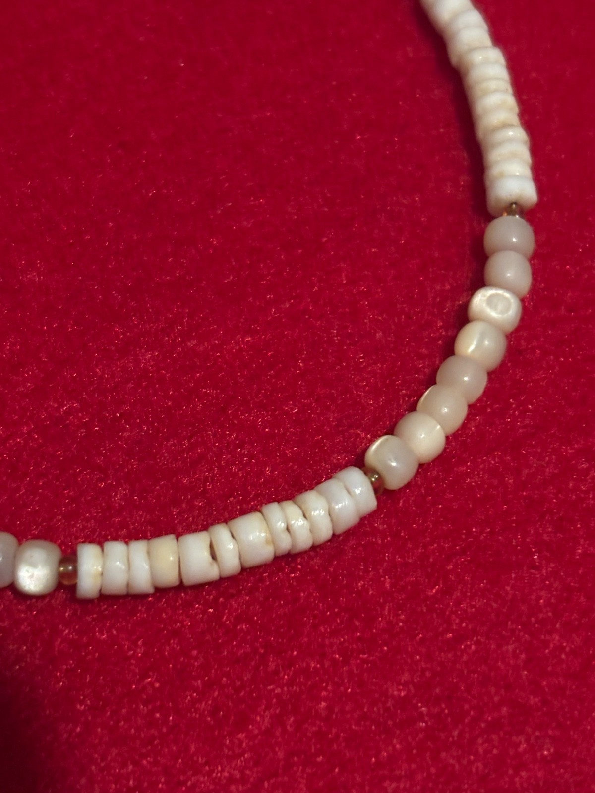 2 Vintage Puka Shell Necklaces 16” – Natural Shells And Beads