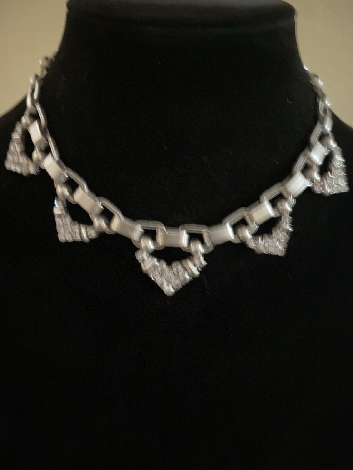 Stella & Dot Geometric Rhinestone Choker