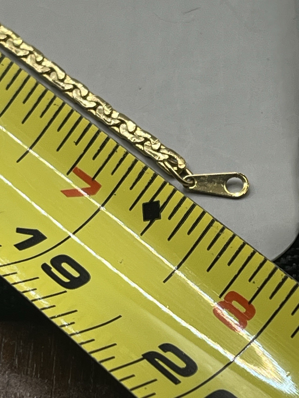 14k Gold Plate 19” Vintage Necklace Brilliant Color