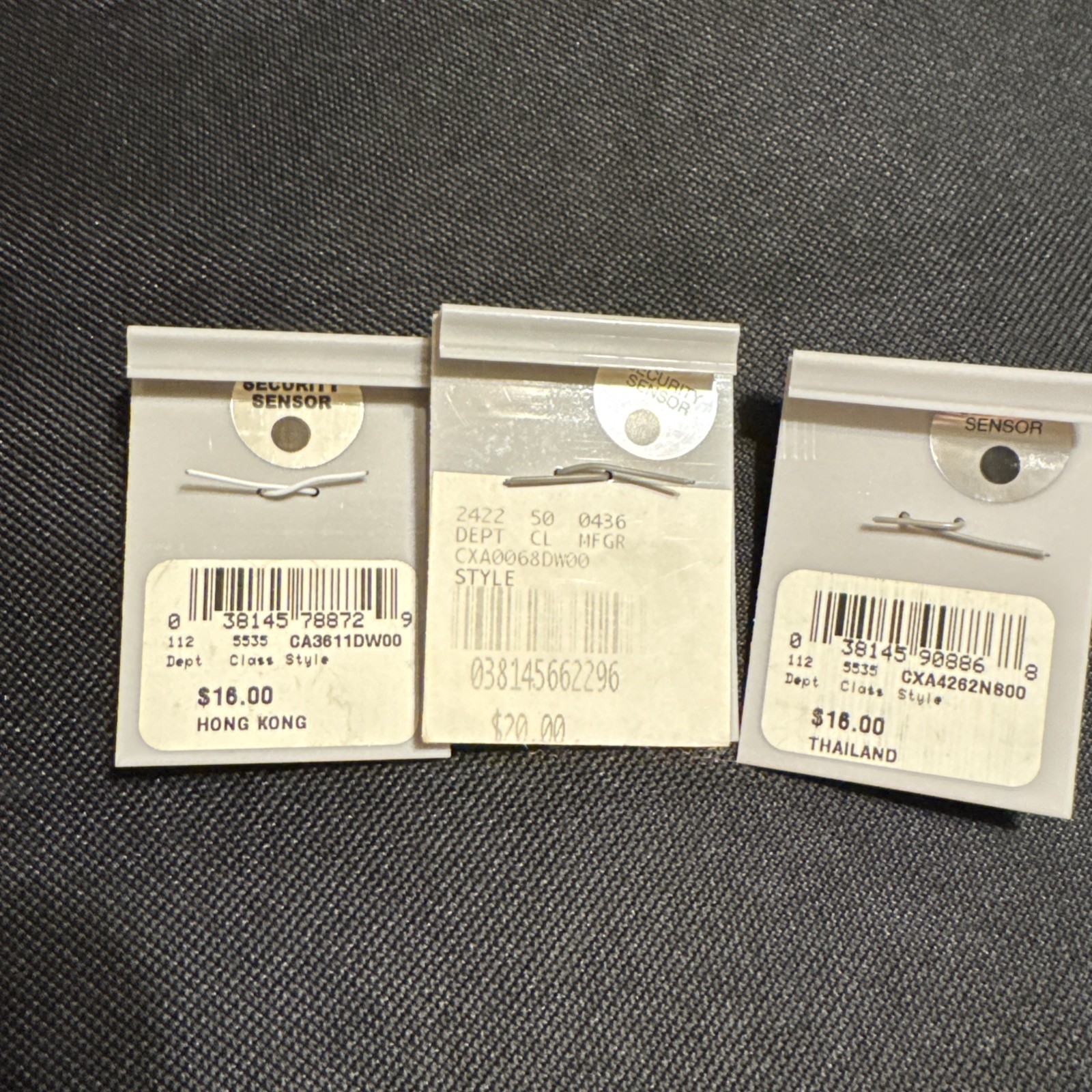 Three statement By Danielle Sterling Silver Pig Charms, All Different