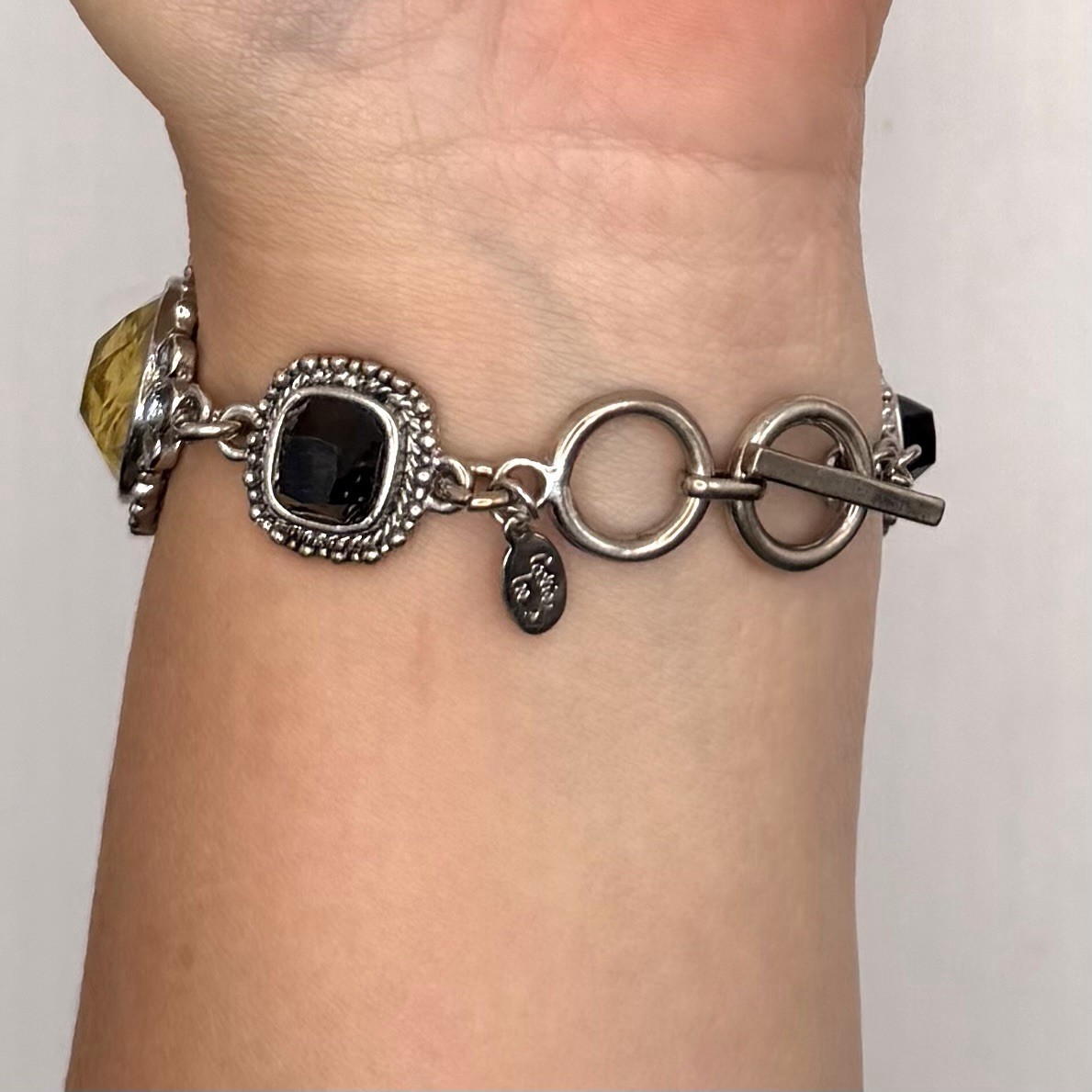 Vintage Cookie Lee Intaglio Bracelet