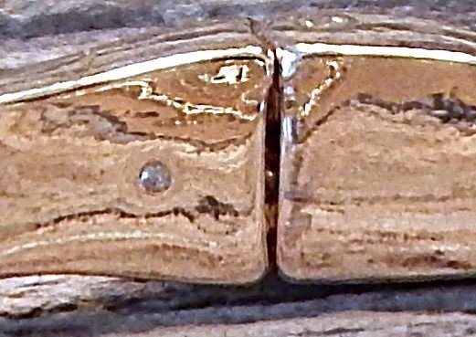 Retro Vintage Baguette Rhinestone Bypass Cuff Bracelet MONET NWOT S16