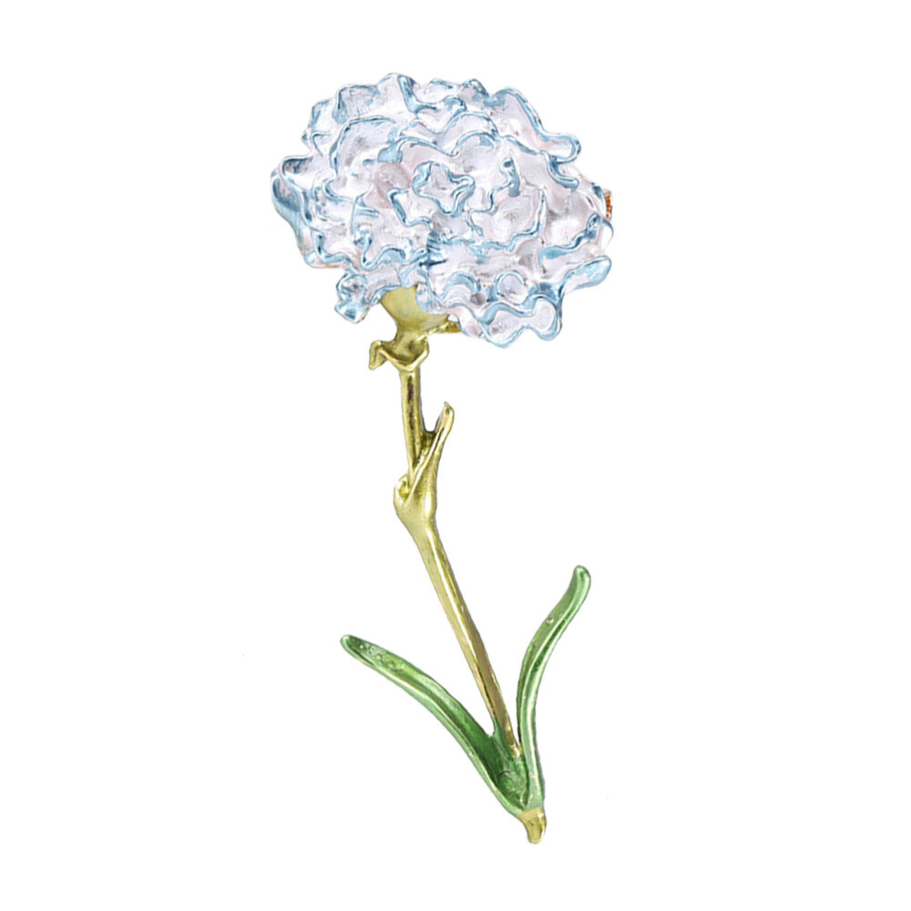 1PC Exquisite Flower Brooch Pin Carnation Lapel Pin Collar Lapel Pin Jewelry