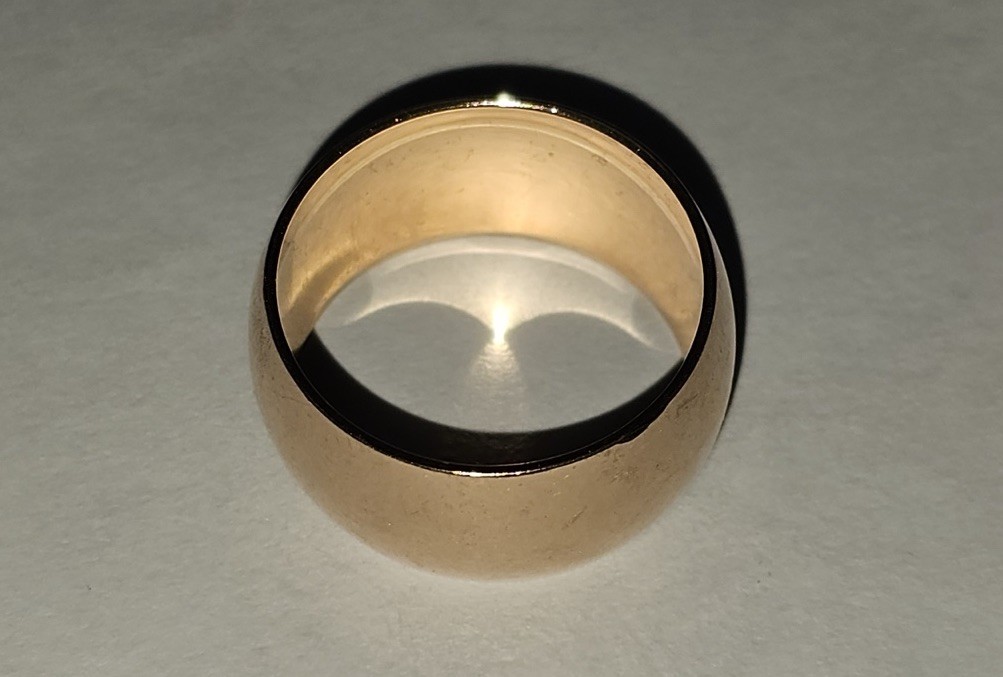 14k Gold Ring 5.8g Vintage USSR