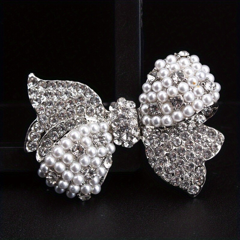 Fashionable Simple and Cute Bow Brooch Women Men Jewelry Gift Accessories