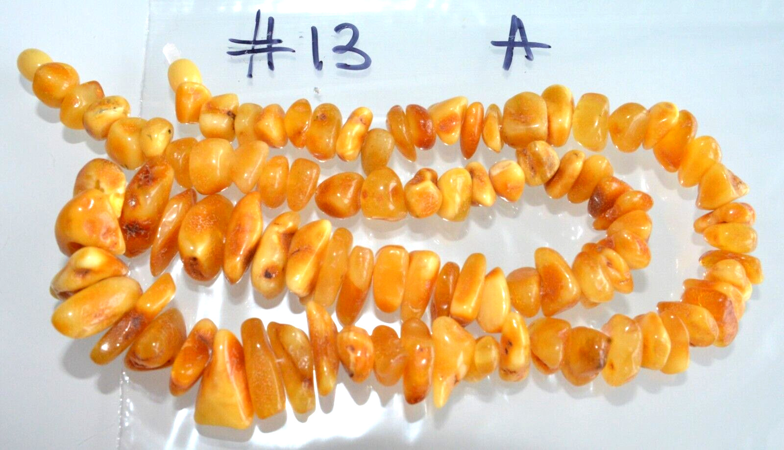 46gr RUSSIAN SOVIET BALTIC AMBER BEAD NECKLACE 琥珀 BRACELET STONE PENDANT EARRING