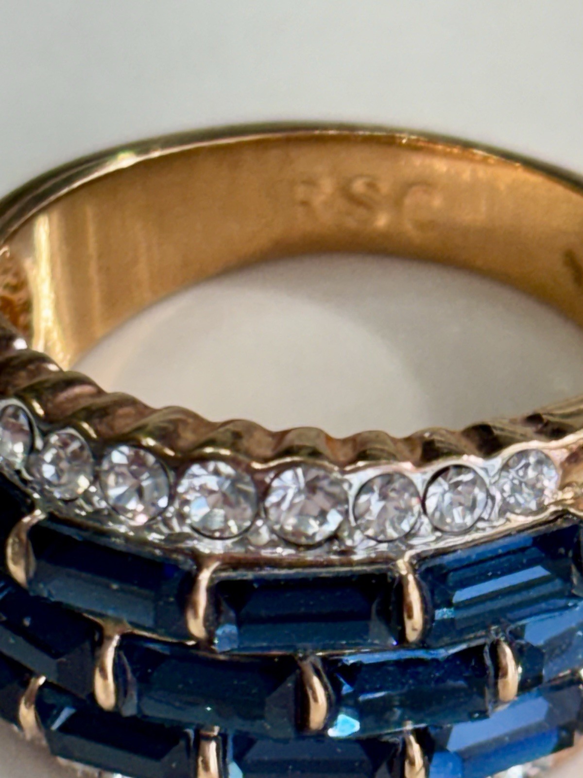 2 Silver RSC Rings Approximately 12 Grams Beautiful Shine!
