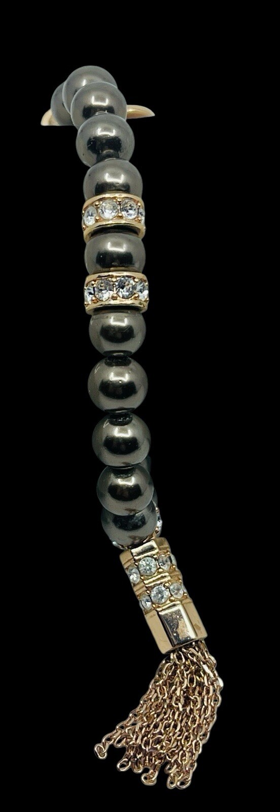 Vintage Henri Bendel Swarovski Crystal Bracelet Estate Jewelry Pre-Owned Tennis