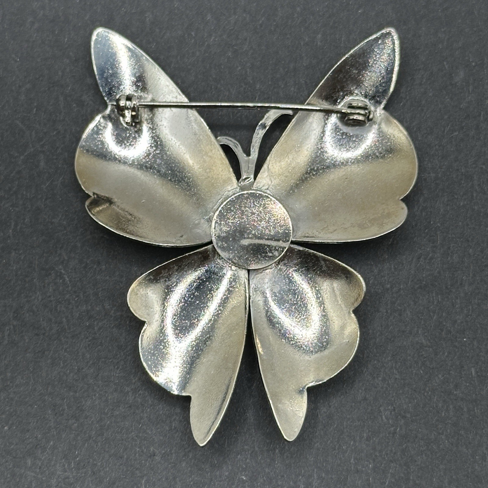 Vintage Butterfly Brooch Pin J44H