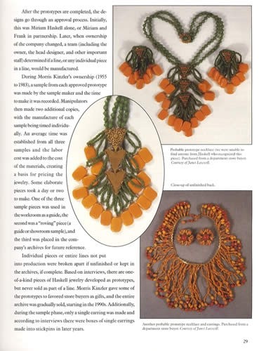 Vintage Miriam Haskell Costume Jewelry Collector Guide 2nd Ed w Designer Info