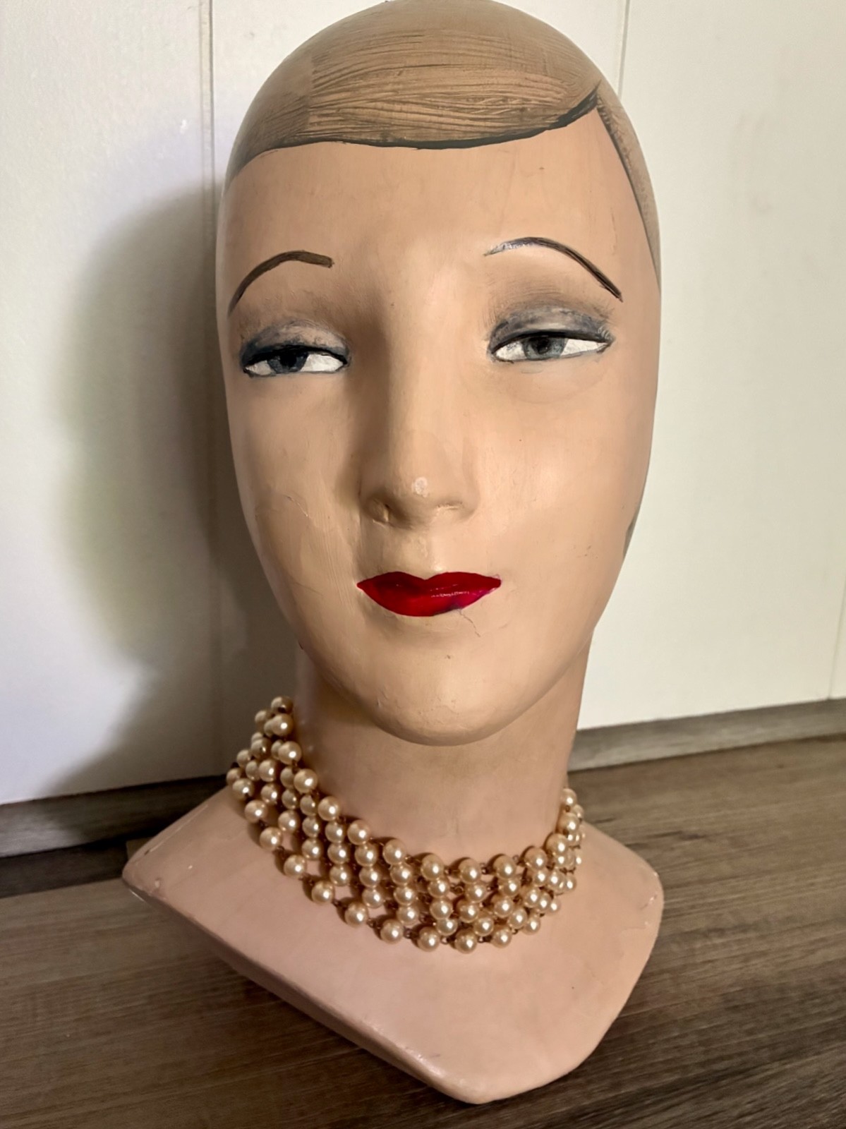 EARLY 1940s MIRIAM HASKELL PEARL NECKLACE Unsigned