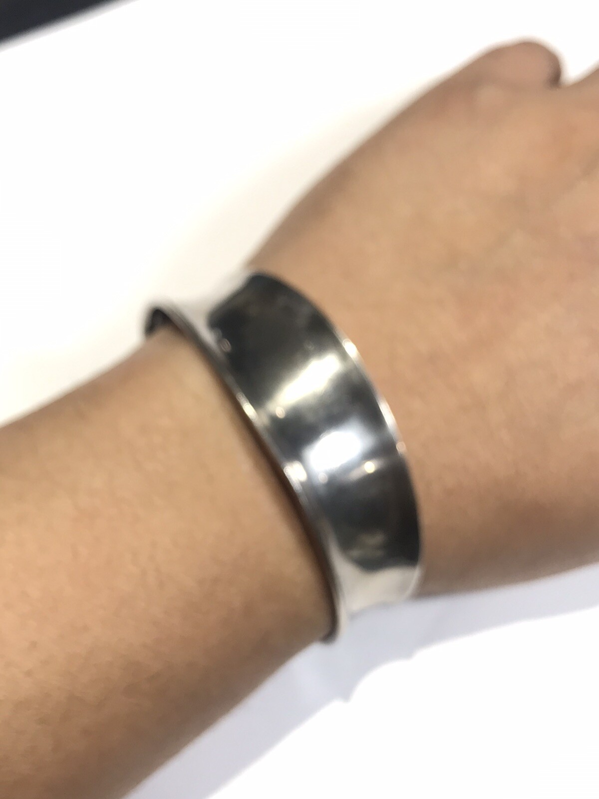 vintage sterling silvet cuff braceley Signed CD 7.5”