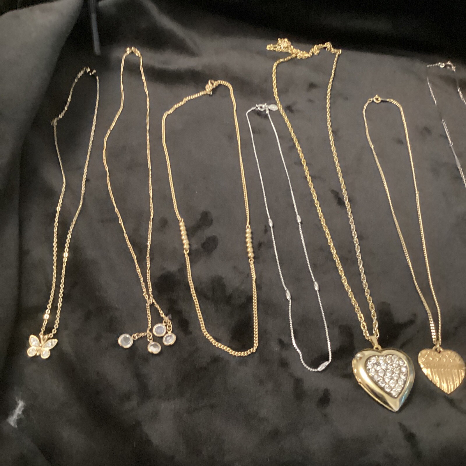 Vintage 8 Avon & Unbranded Necklaces All Excellent Condition