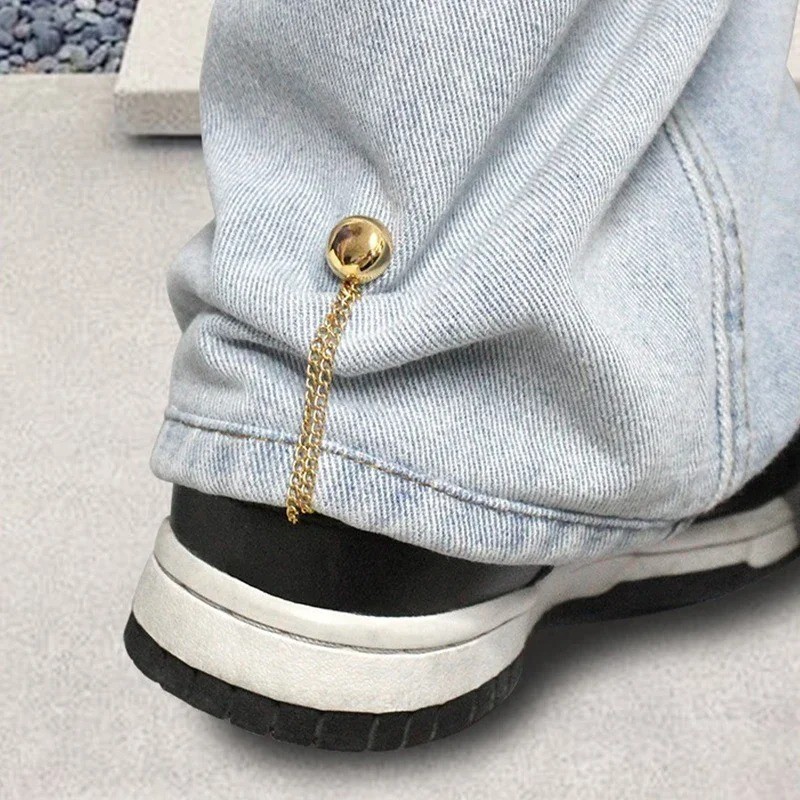 1pc Magnetic Chain Brooch Clip – Decorative Clothing & Scarf Fastener Accessory