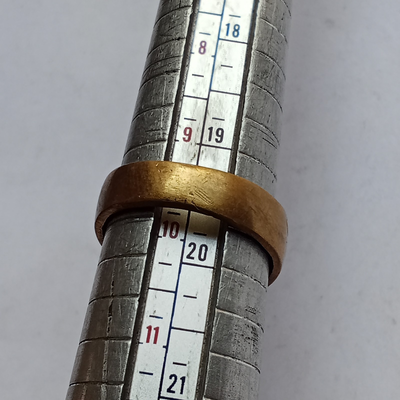 Vintage Moroccan Tuareg Brass Ring Berber Sahara Handmade Ring Brass SIZE 9.75