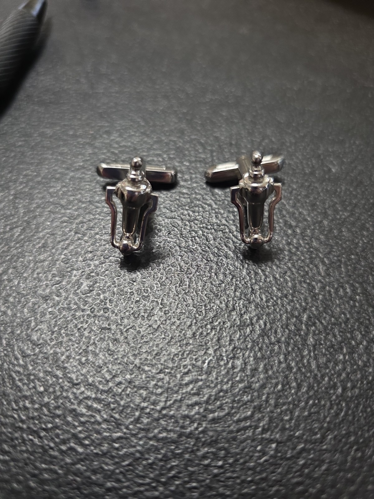 Vintage Silvertone For Knocker Cufflinks Americana Collection 1952