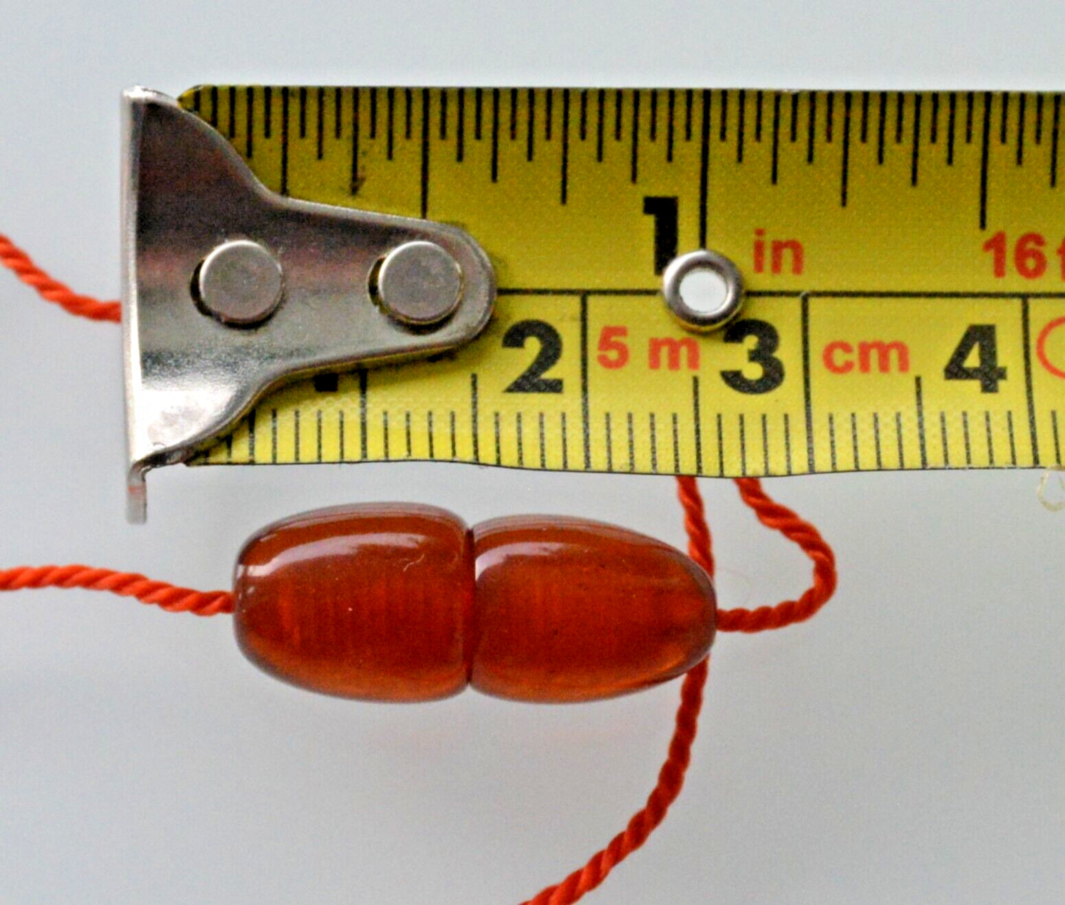 ✅1970y RUSSIAN SOVIET BALTIC SEA AMBER TWIST CLASP NECKLACE 老琥珀 BEADS STONE ROCK
