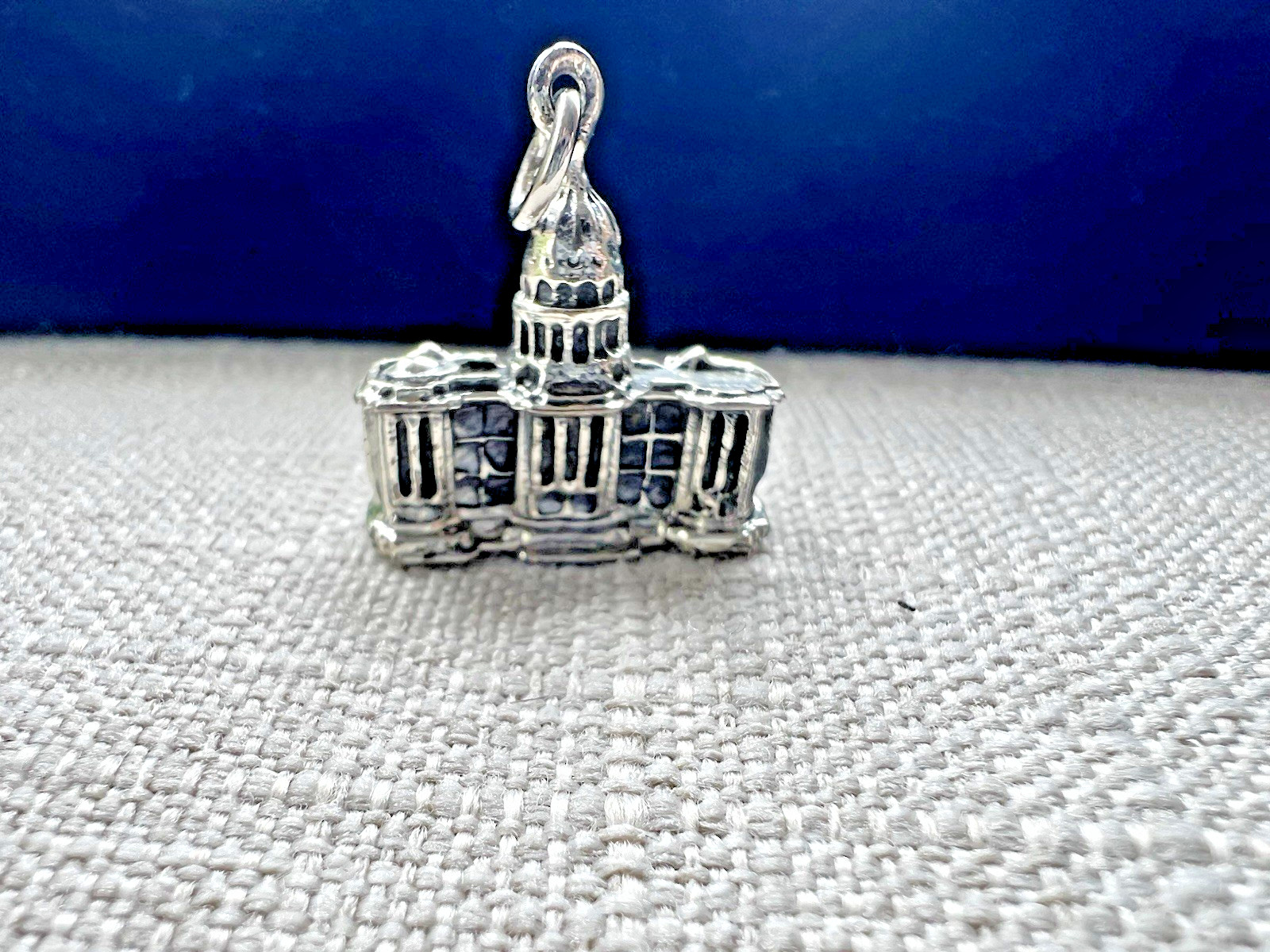 Sterling Silver Building Charm US Capital Buildings & Monuments Theme, NOS