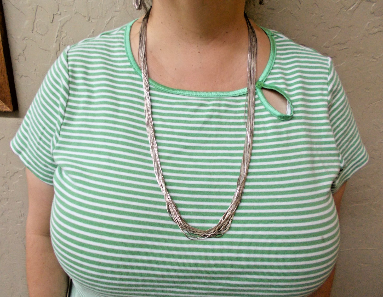Antique 28 inch sterling necklace and Earring Set Absolutely Beautiful!