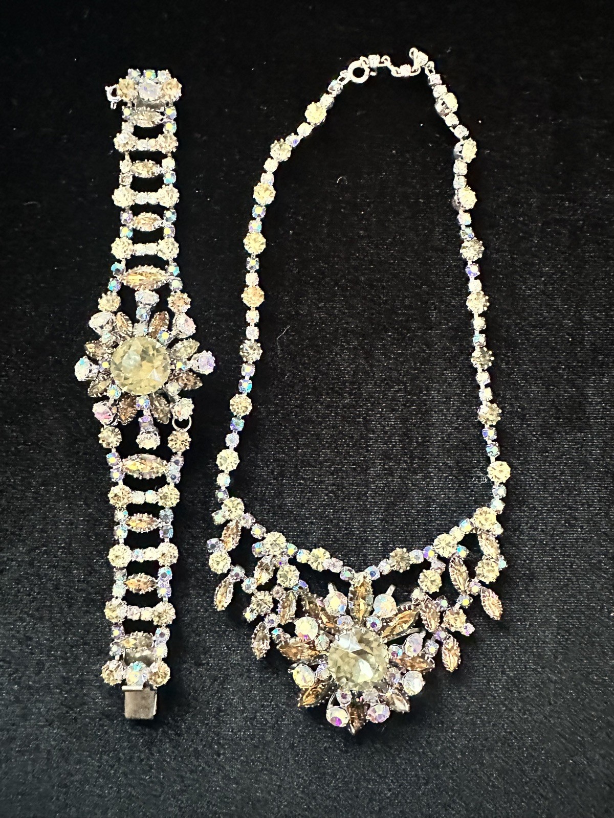 Austrian Vintage Crystal Bezel Set
