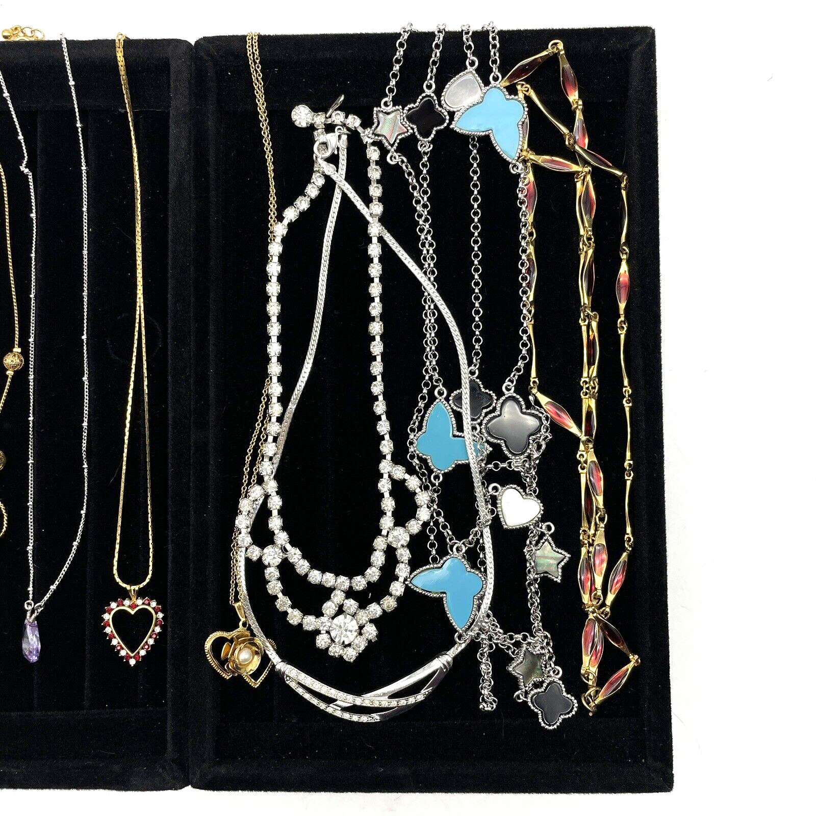 Lot of 10 Vintage Stunning Mixed Style Avon Monet & Unbranded Costume Necklaces