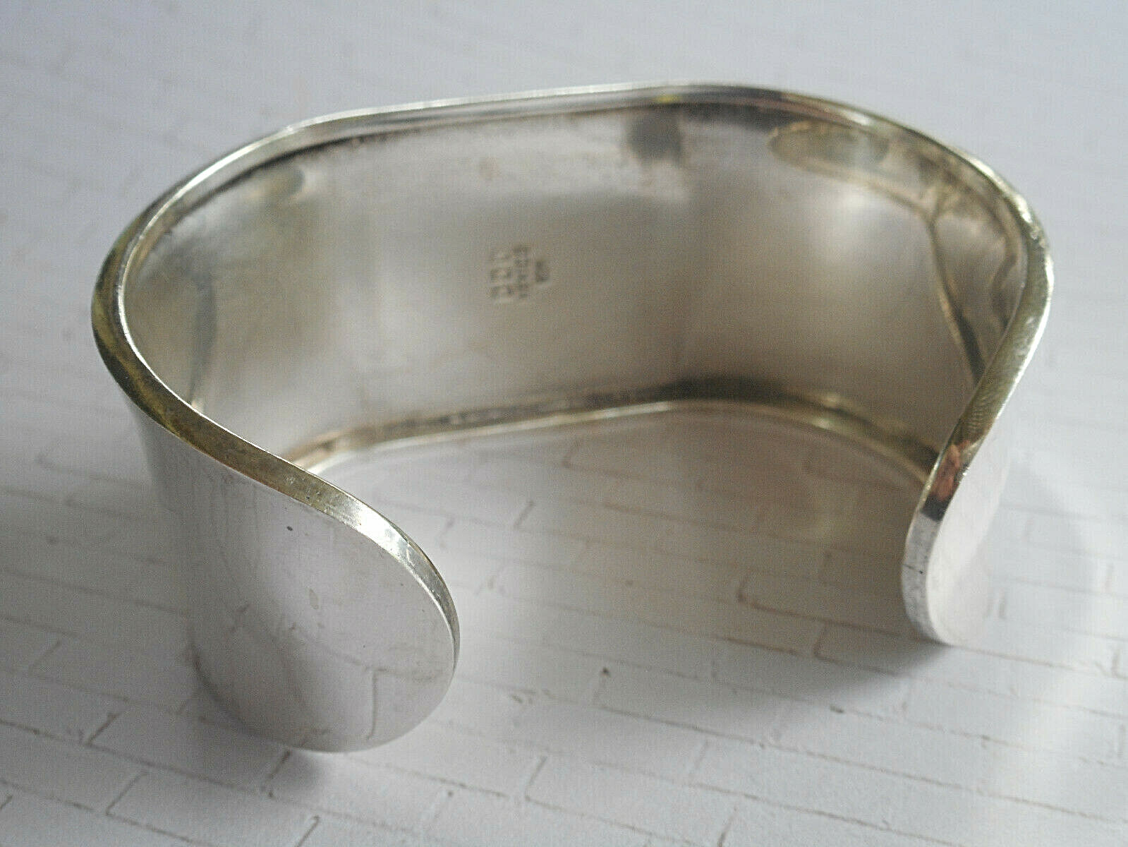 Vintage Sterling Silver Dominique Dinouart DDD Mexico Cuff Bracelet 4011CD