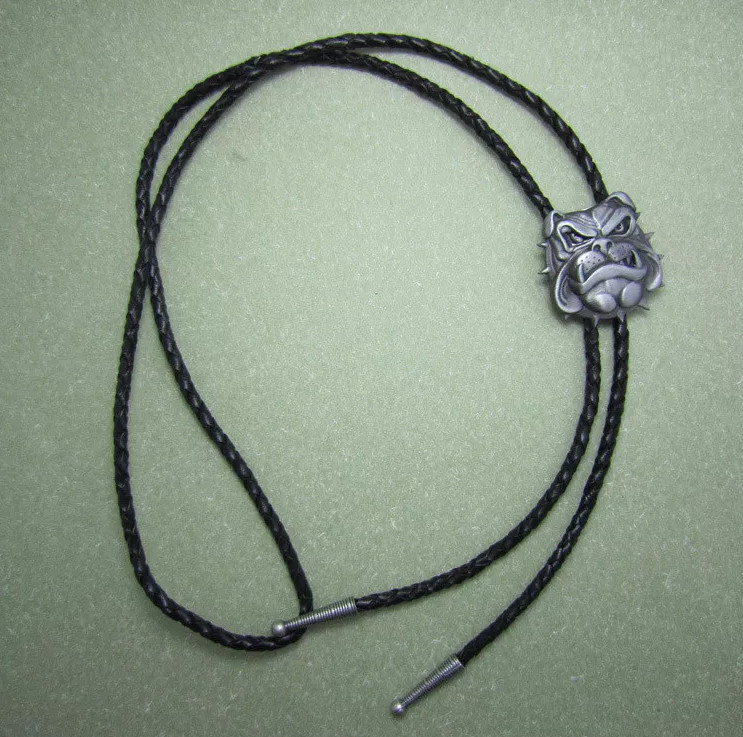 Vintage Western Bolo Tie – Animal Wildlife Design (With Tie Clip)