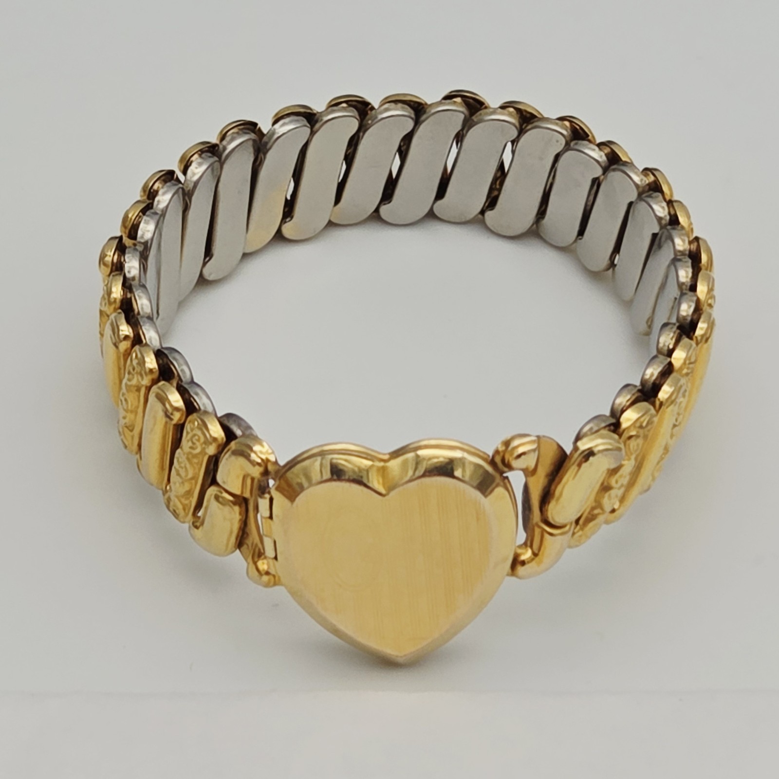 Locket Vintage Sweetheart Bracelet Antique Heart GF Expansion No Monogram Sleek