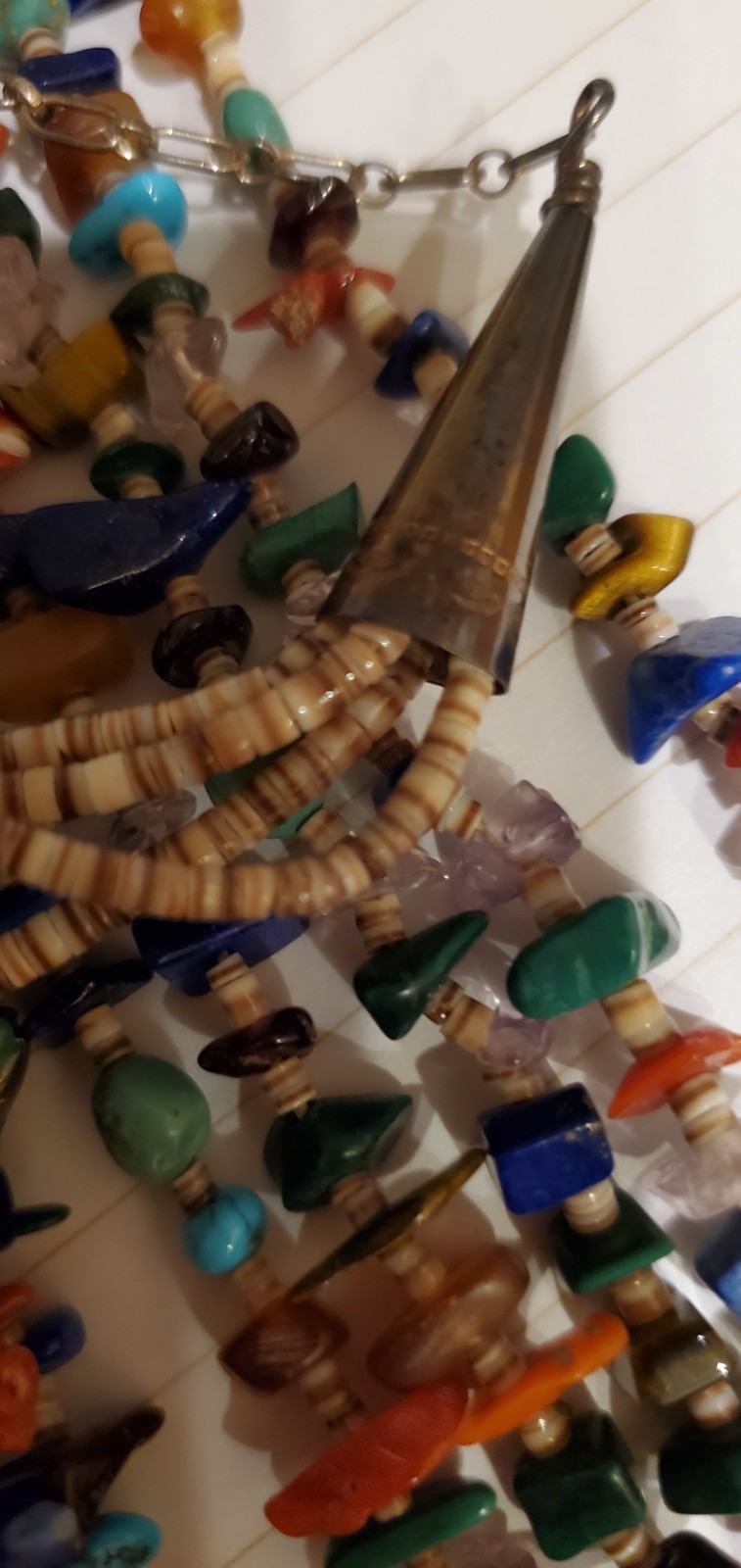 Vintage Santa Domingo Stones Necklace