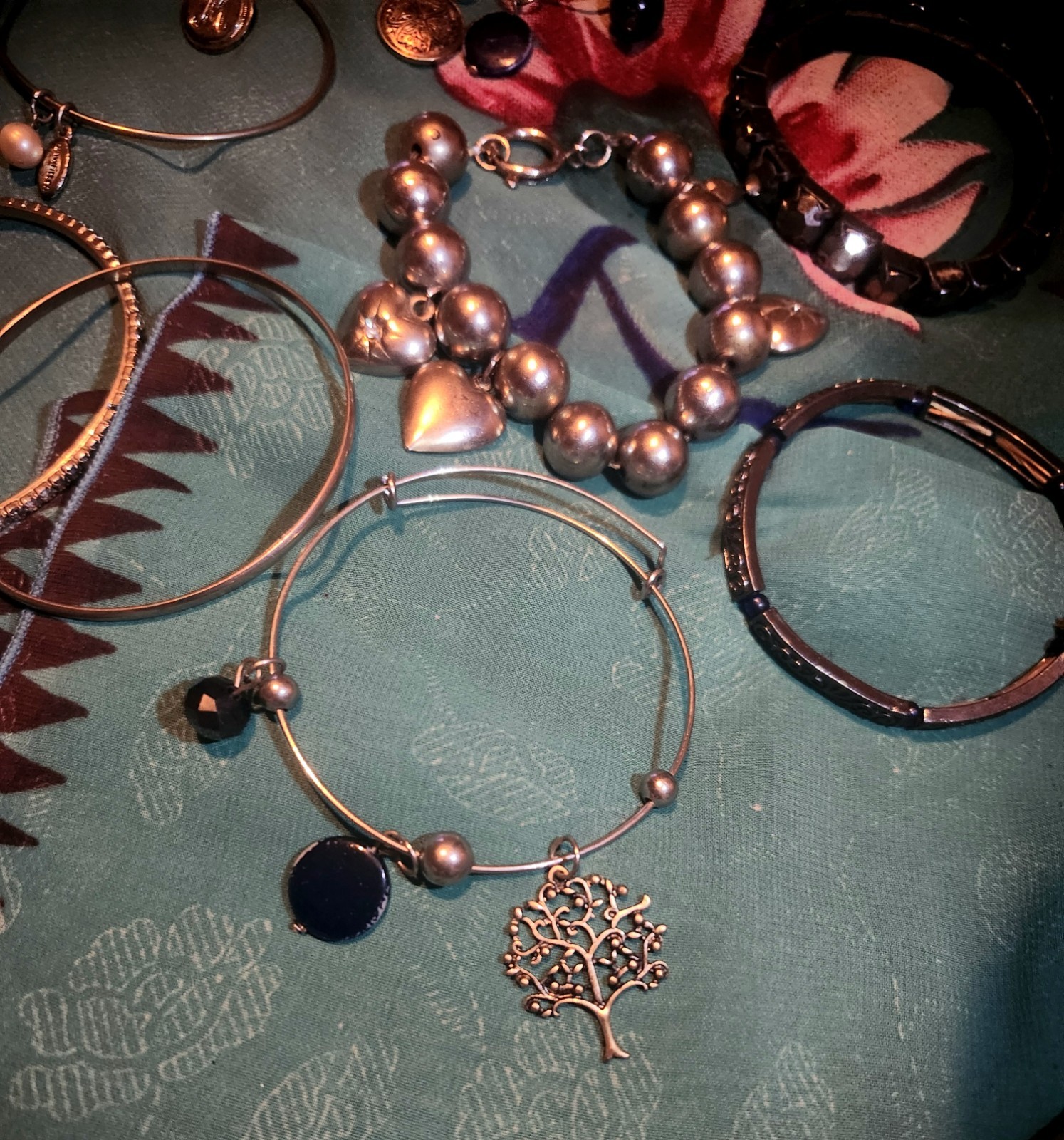 8 Vintage Dress Up Costume Fun & Whimsical Bracelet Jewelry Bundle