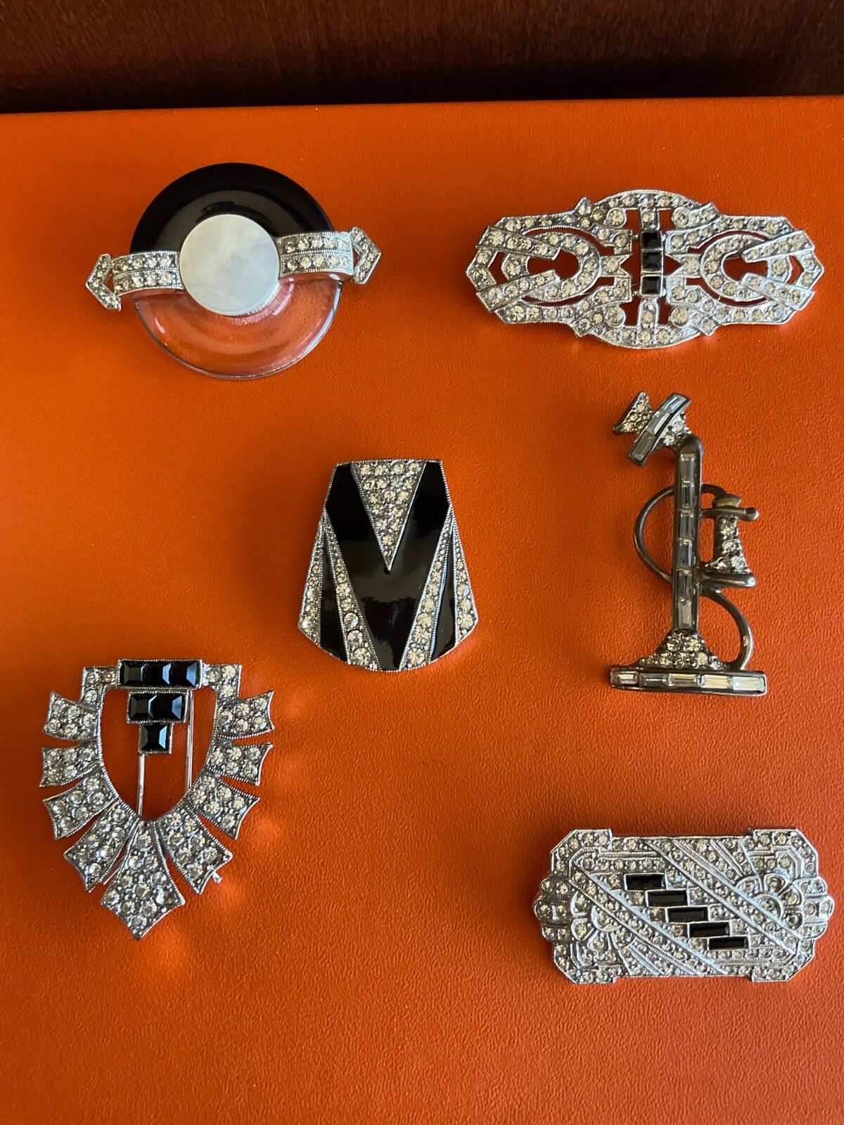 RARE From Kenneth Jay Lanes Private Archive/Christie’s Auction Set of Six Pins
