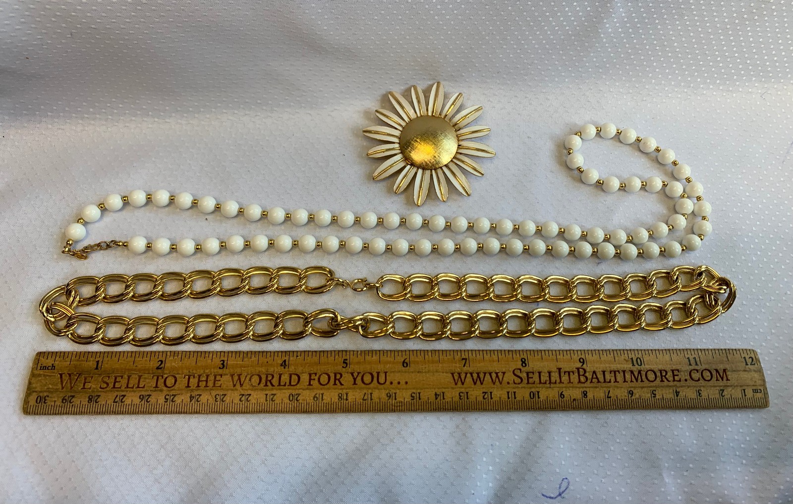 Vtg Costume Jewelry Lot Monet Avon Faux Pearl Enamel Necklace Bracelets Earrings