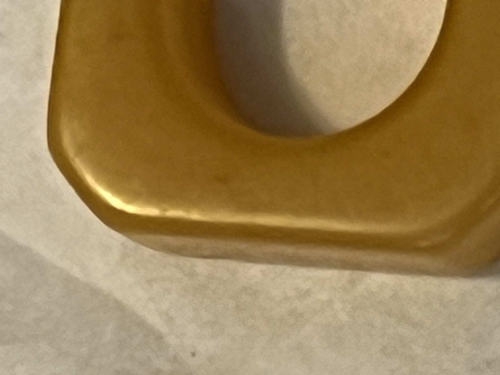 VTG Estate Butterscotch Bakelite Earrings Clip-On 1/2”x1/2cm Modern Minimalist