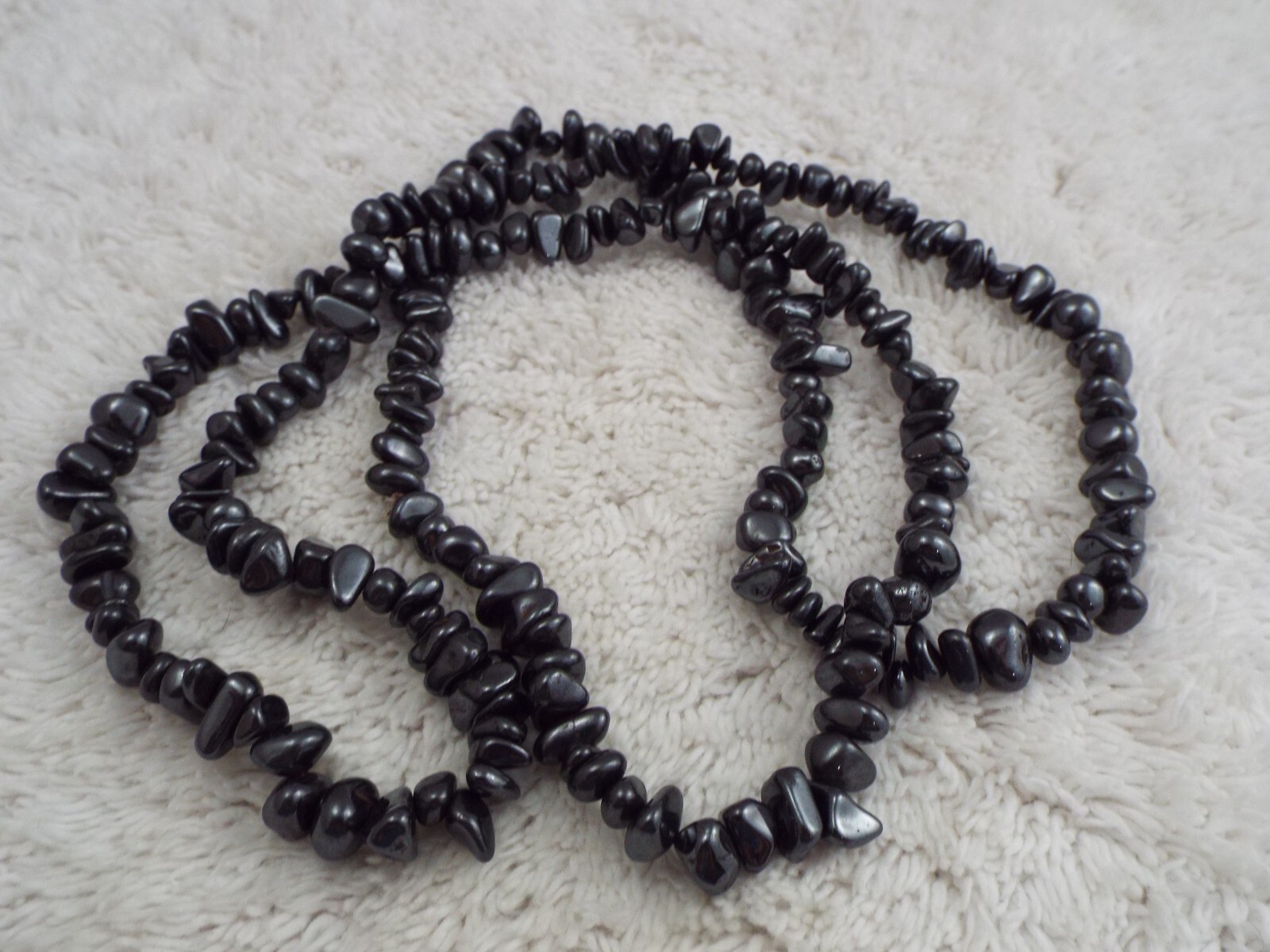 Hematite Stone Necklace (A53)