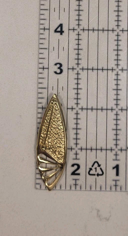 Ataahua Paua Shell Brooch Pin Gold Plated New Zealand Beautiful Vintage