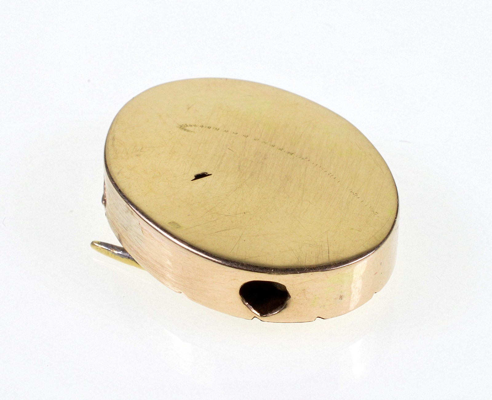 VICTORIAN 14K GOLD LARGE SWALLOW BIRD SLIDE FOR BRACELET NECKLACE C.1890