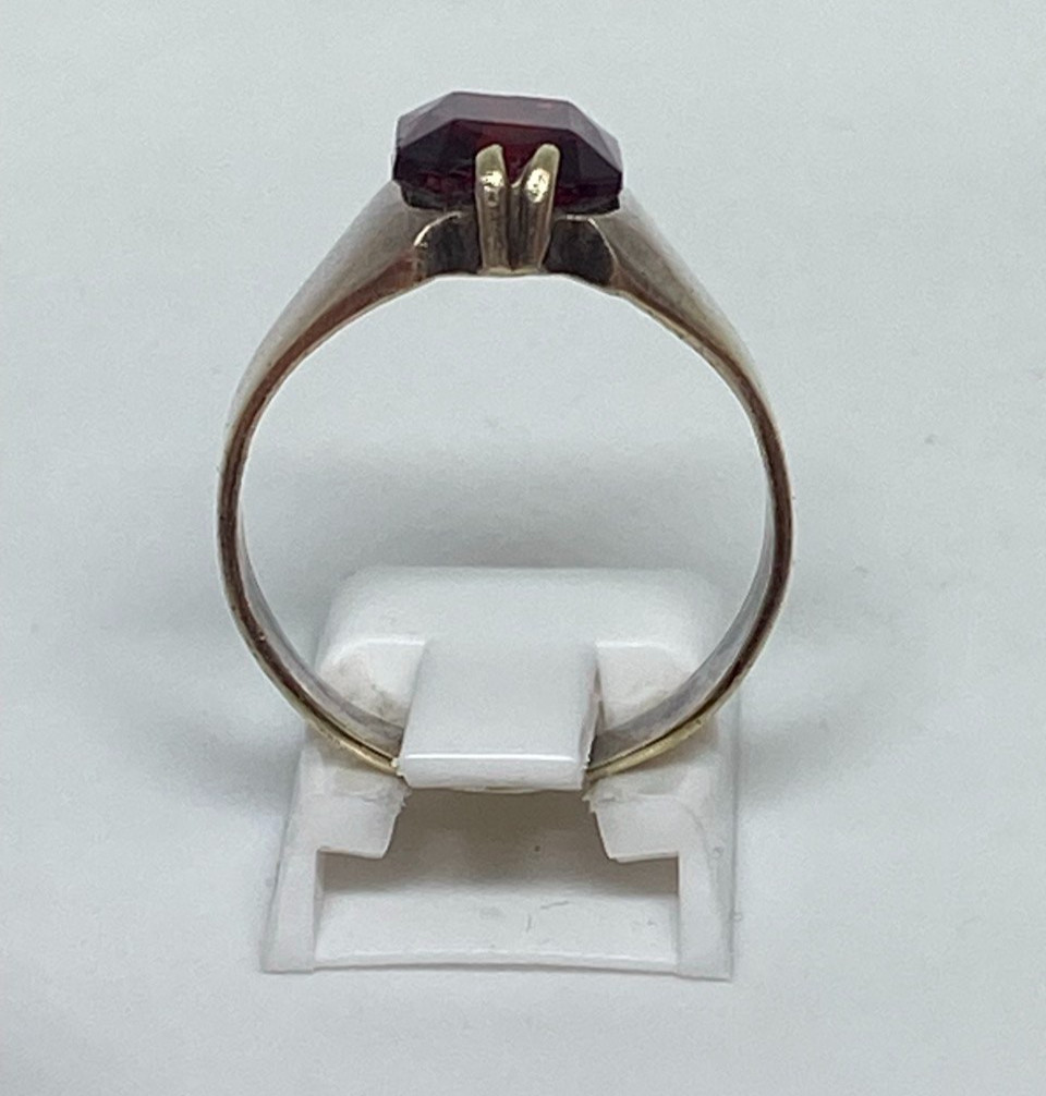 Rings Silver 875 Size 8.25 . Weight 3.42 g. Soviet Vintage Jewelry USSR