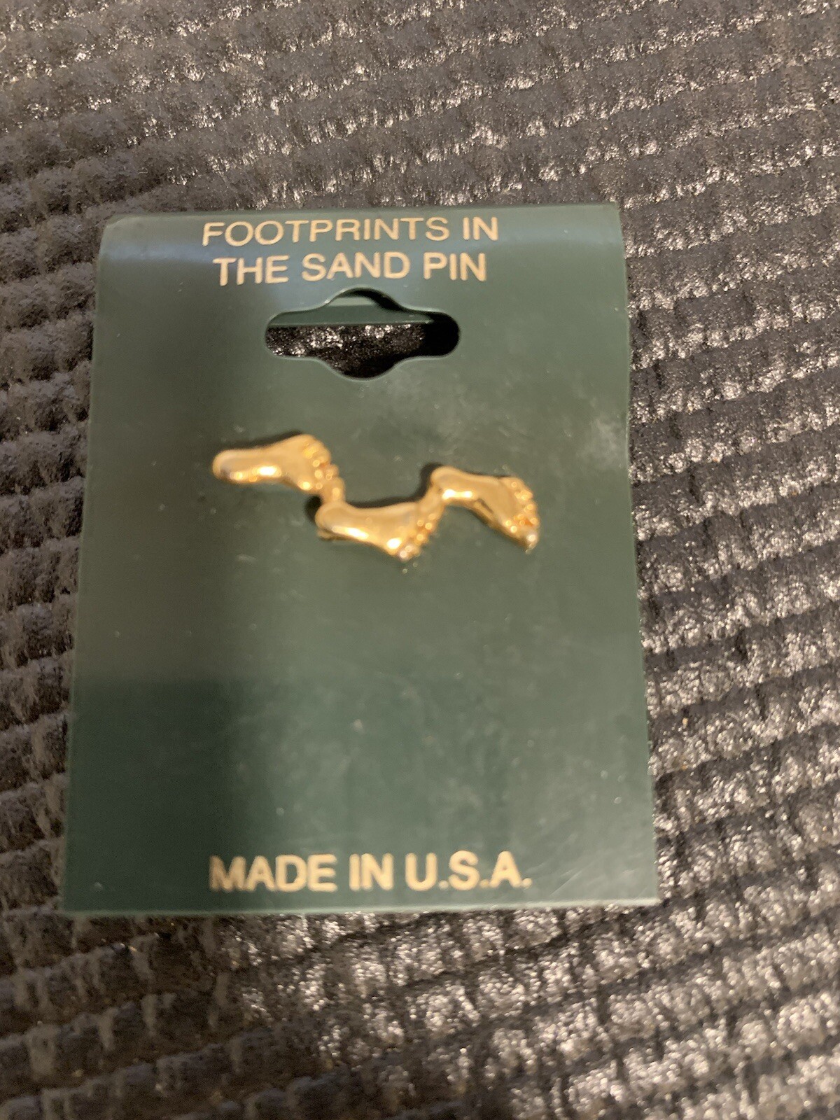Footprints in the Sand Made In USA Vintage Souvenir Beach Collectibles