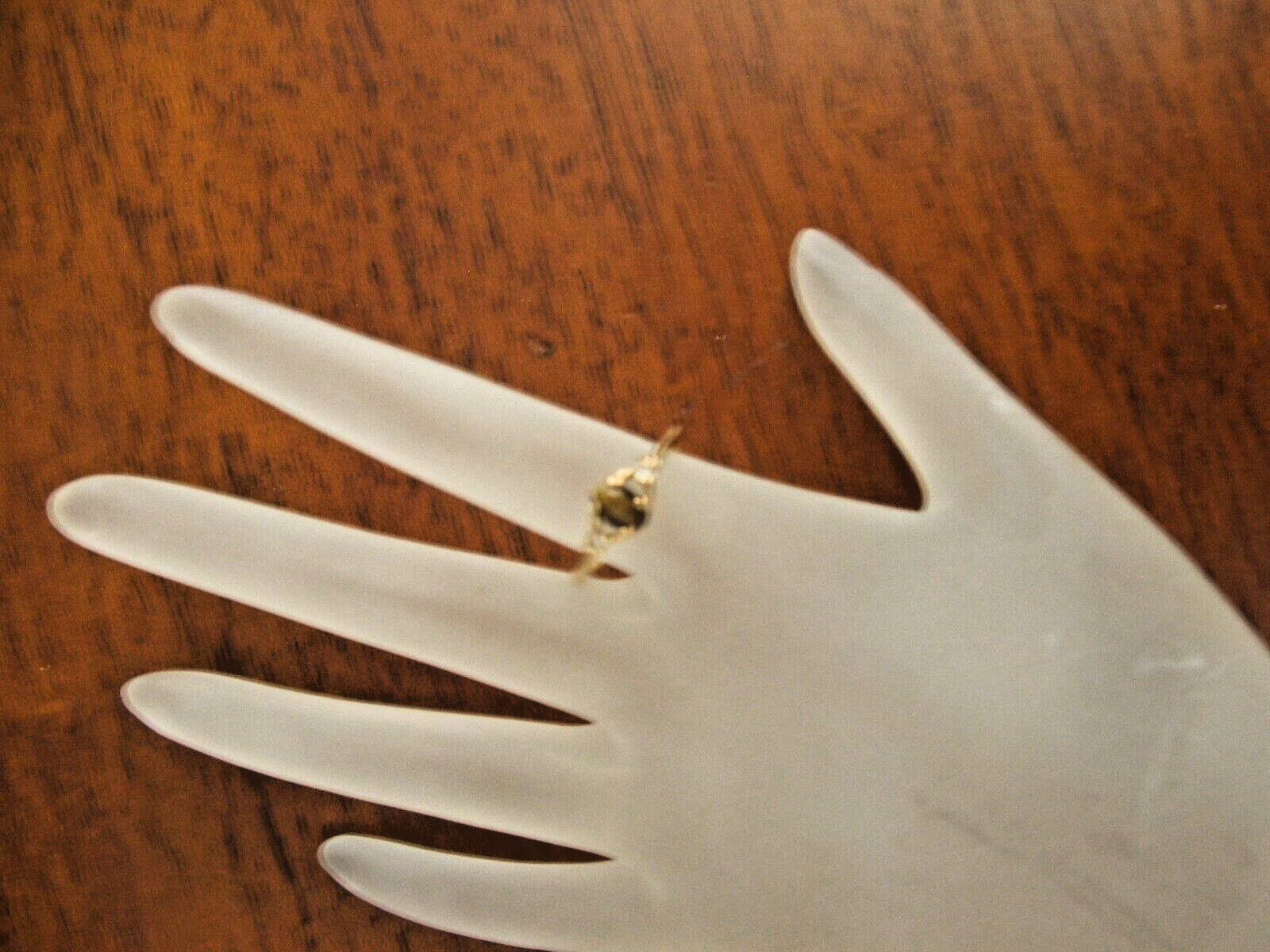 NEW Vintage Merlite 14K Dura-Klad Gold Electroplate Cocktail Ring SIZE 6.5