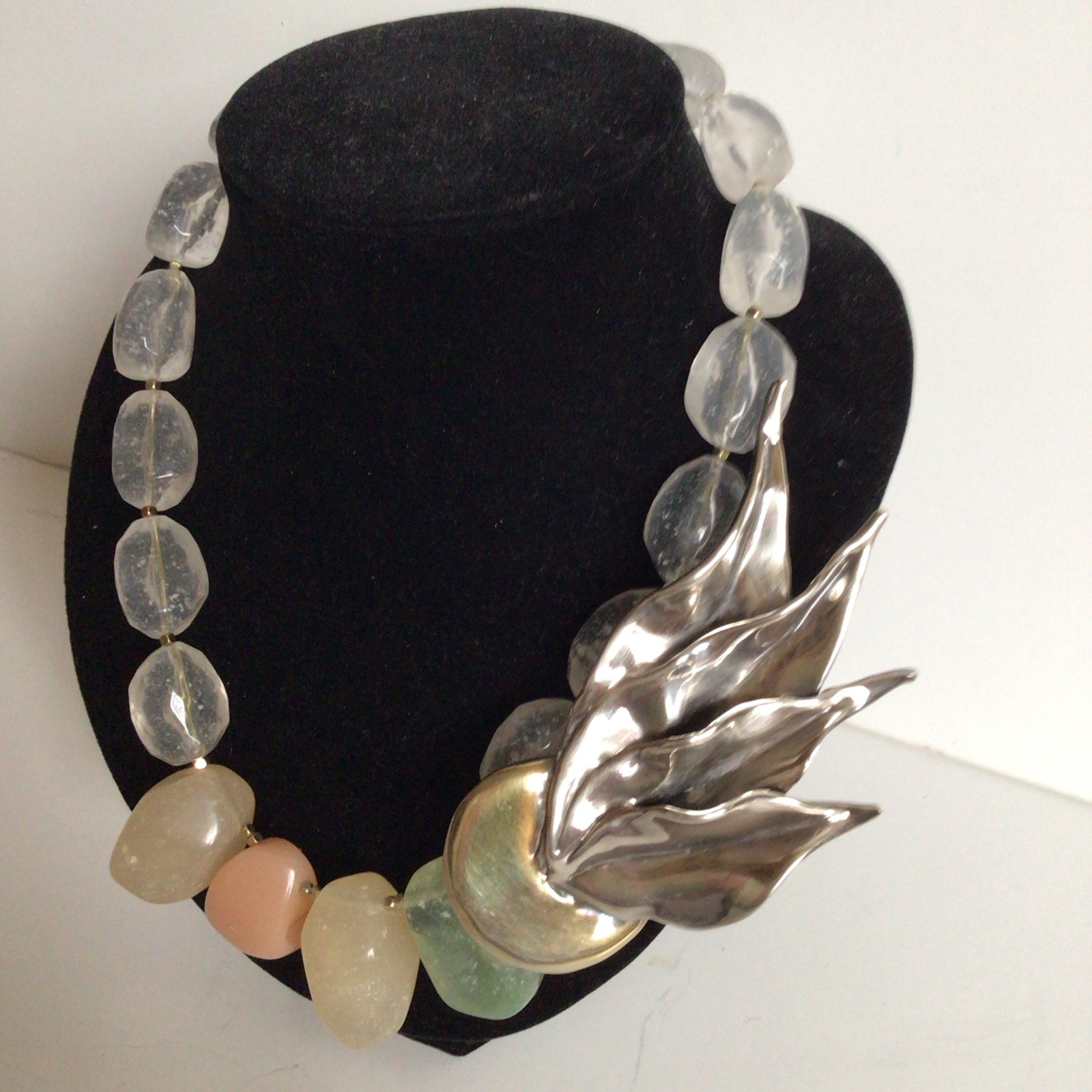 GORGEOUS SEBBAG VON MUSULIN NECKLACE VARSANO PENDANT STERLING