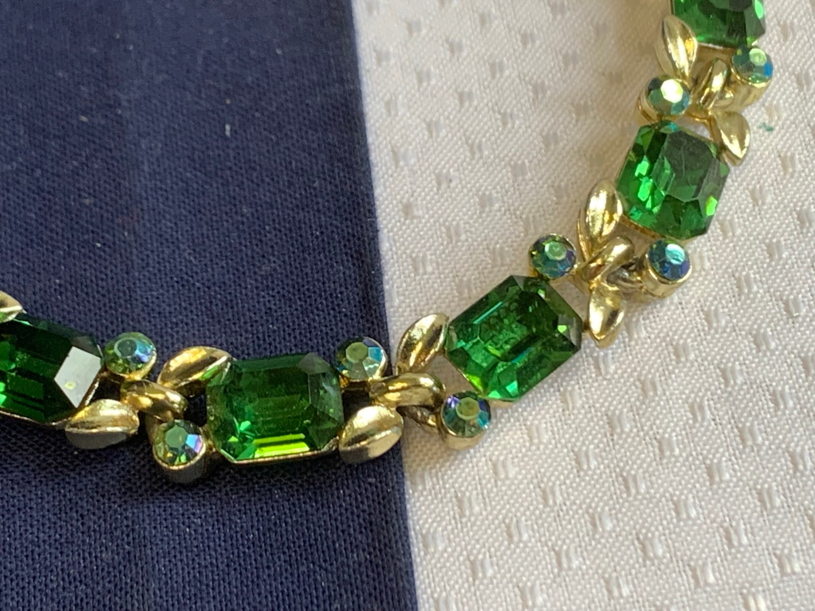 Vtg Costume Jewelry Lot Lisner Coro Necklaces Earrings Matching Set Rhinestones