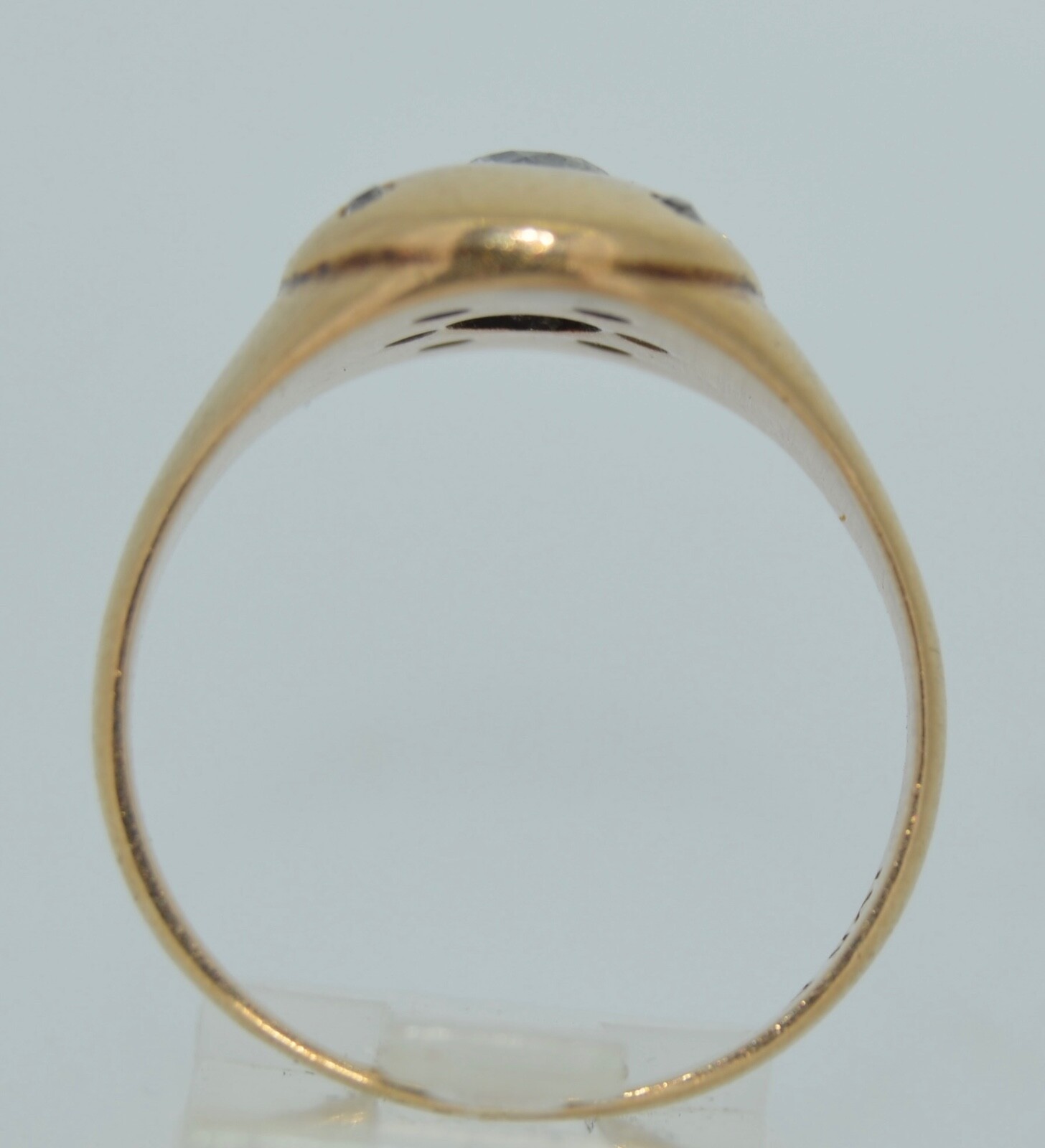Old European Cut Diamond & Mine Cut Diamond Ring