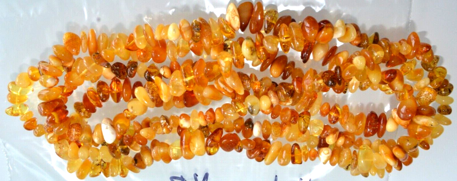 ✅135 cm=46gr RUSSIAN SOVIET BALTIC AMBER BEAD NECKLACE 琥珀 BRACELET STONE PENDANT